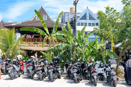 scooters in bali - travel