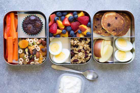 bring your own healthy travel food - lunchbox