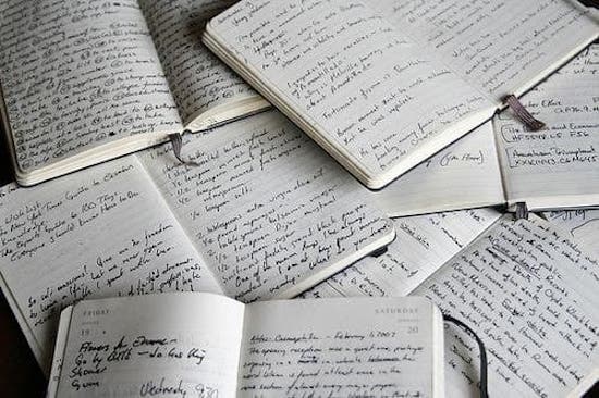 notebooks - written