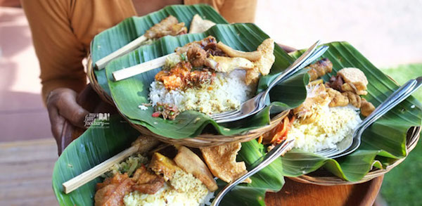Balinese staple nasi campur