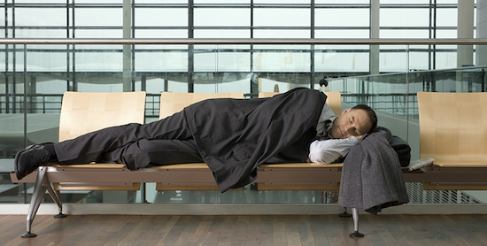 staying healthy while traveling get enough sleep