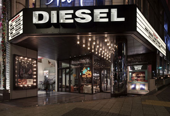 diesel store in shibuya